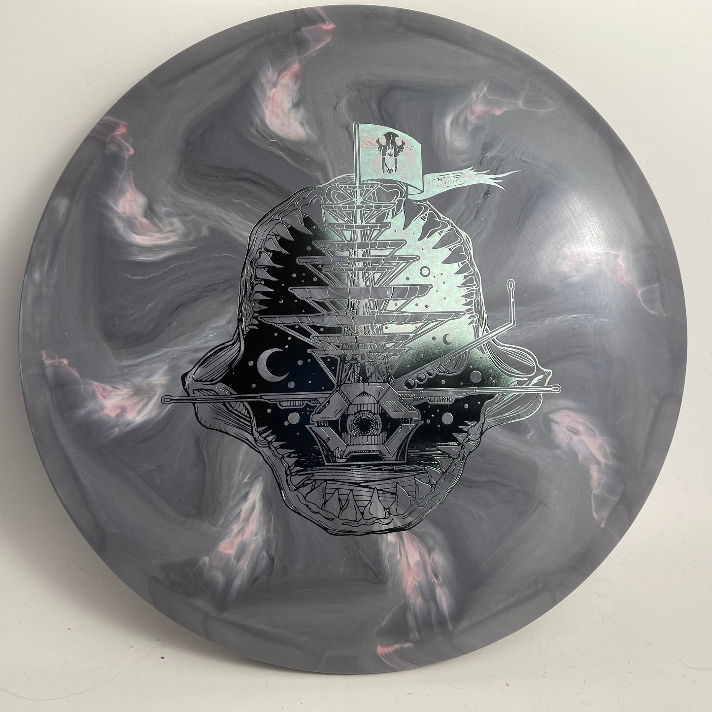 Discraft Tour Series Swirl FLX ESP Buzzz - OTB Pirate Nate Stamp
