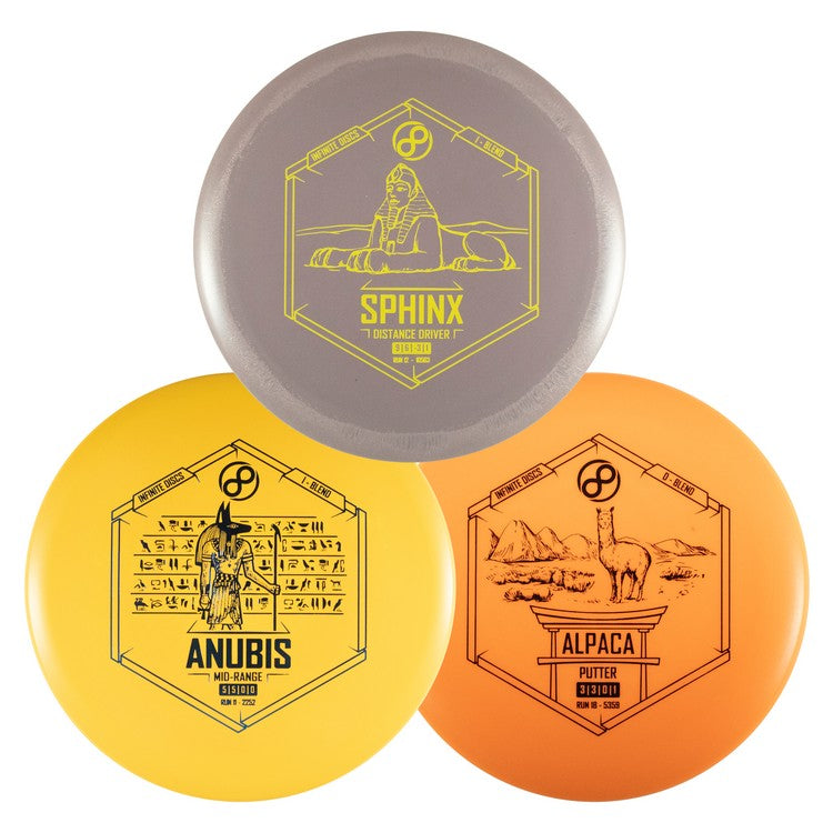 Infinite Discs Disc Golf Starter Set