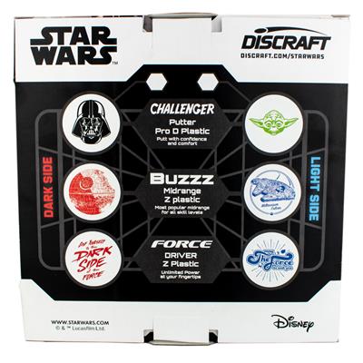 Discraft Star Wars 3 Pack Disc Golf Set