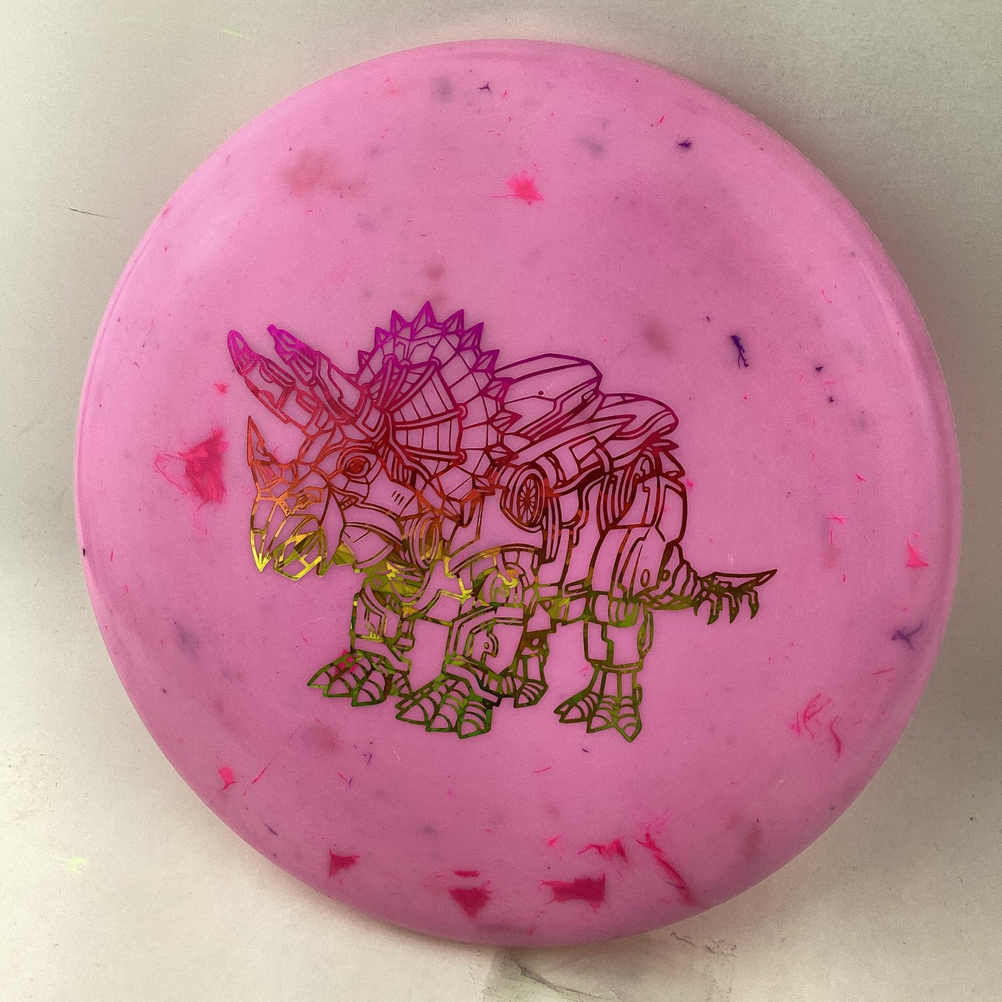 Dino Discs Eggshell Triceratops