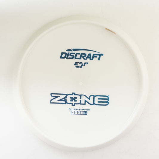 Discraft ESP Zone - Blank White Bottom Stamp