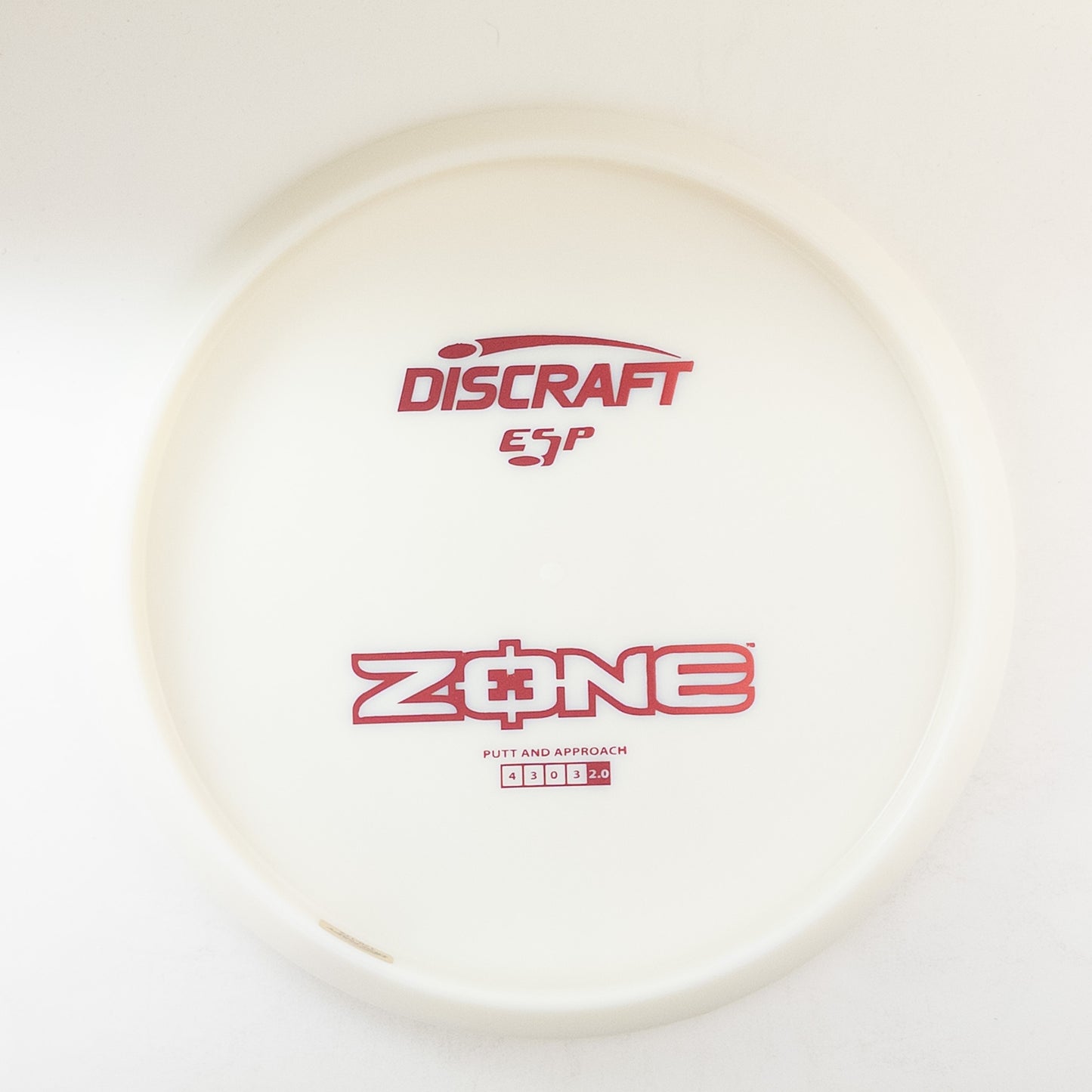 Discraft ESP Zone - Blank White Bottom Stamp