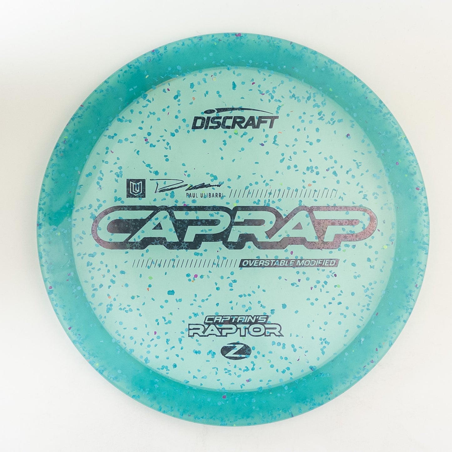 Discraft Z Confetti Captain's Raptor - Paul Ulibarri 2026 Limited Edition