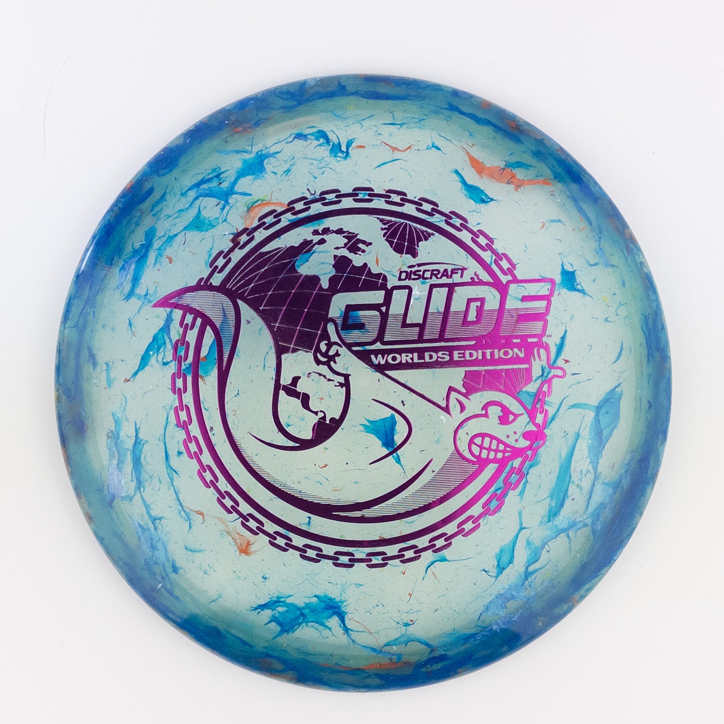 Discraft Jawbreaker Z FLX Glide - "Around the World" 2026 Worlds Edition