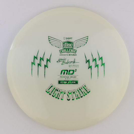 Discmania Glow C-Line MD3 Light Strike - Gavin Babcock Signature Series