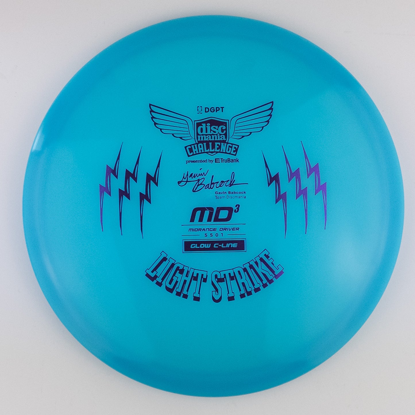 Discmania Glow C-Line MD3 Light Strike - Gavin Babcock Signature Series