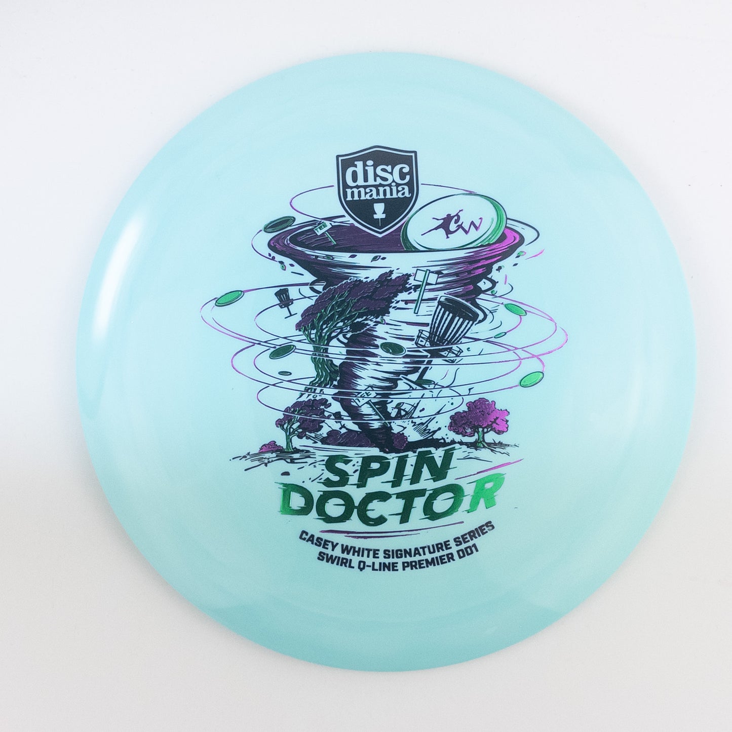 Discmania Swirl Premier Q-Line DD1 Spin Doctor - Casey White 2026 Signature Series