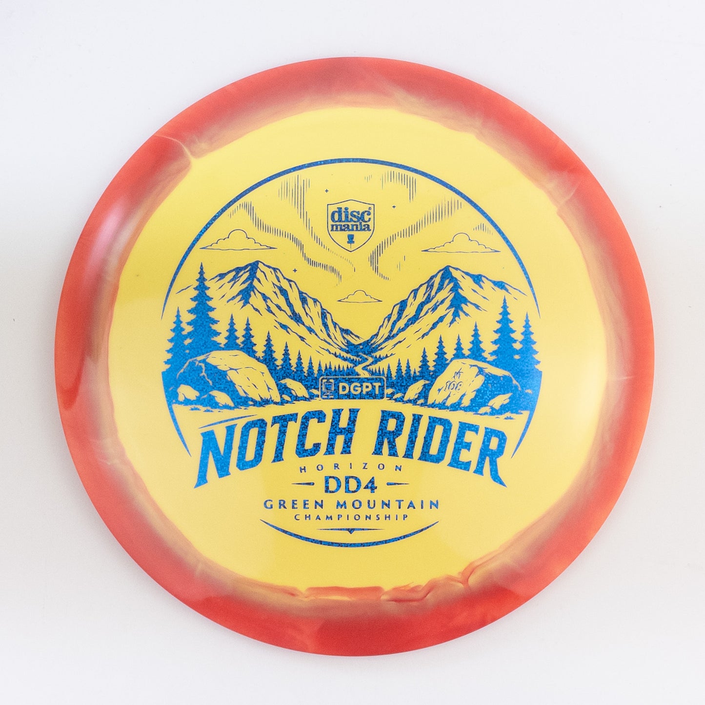 Discmania Horizon S-Line DD4 - Notch Rider (2026 GMC Fundraiser)