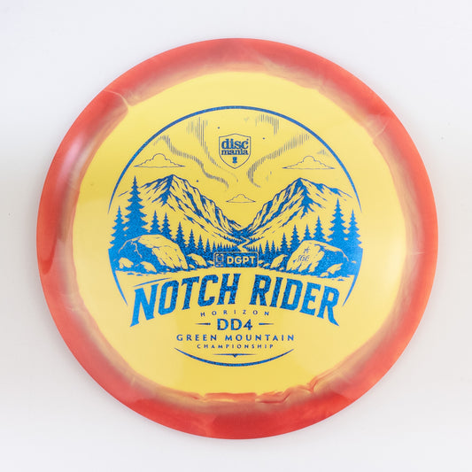 Discmania Horizon S-Line DD4 - Notch Rider (2026 GMC Fundraiser)