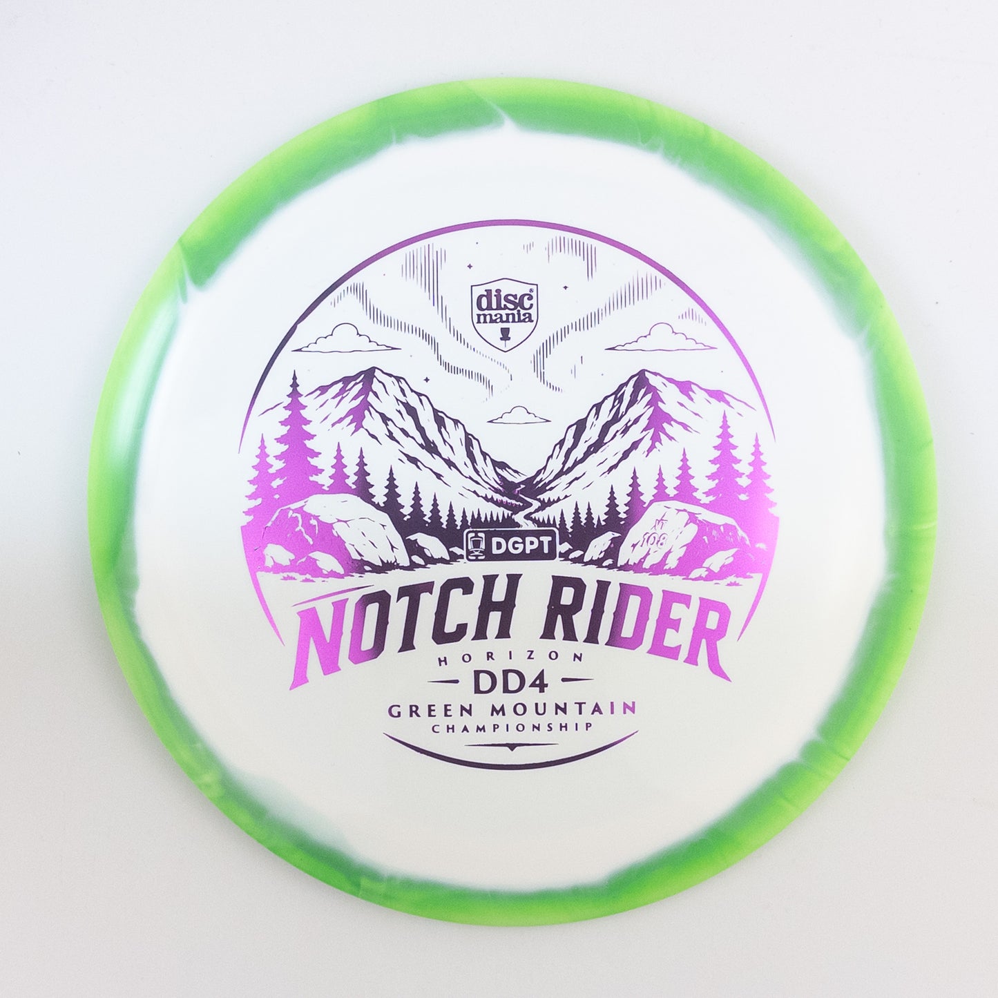 Discmania Horizon S-Line DD4 - Notch Rider (2026 GMC Fundraiser)