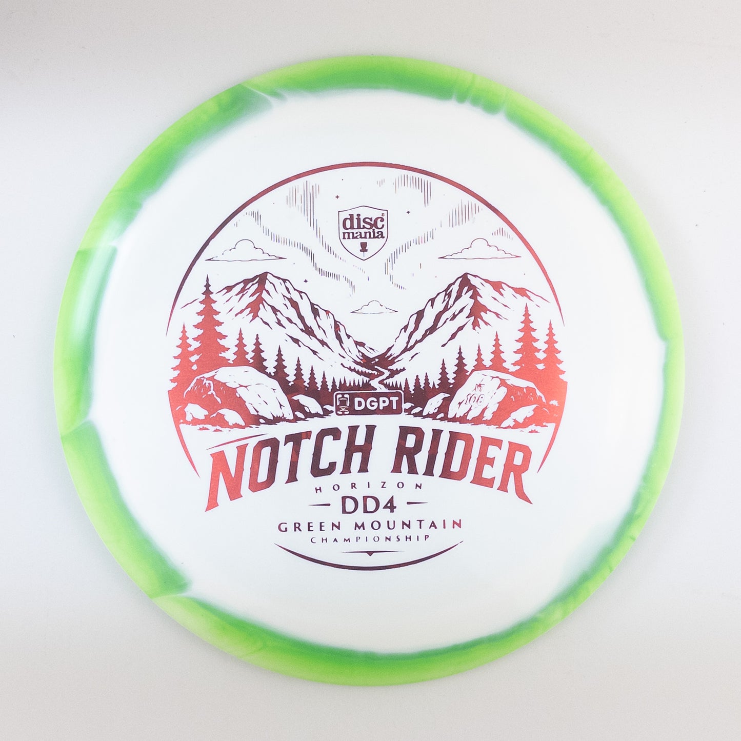 Discmania Horizon S-Line DD4 - Notch Rider (2026 GMC Fundraiser)