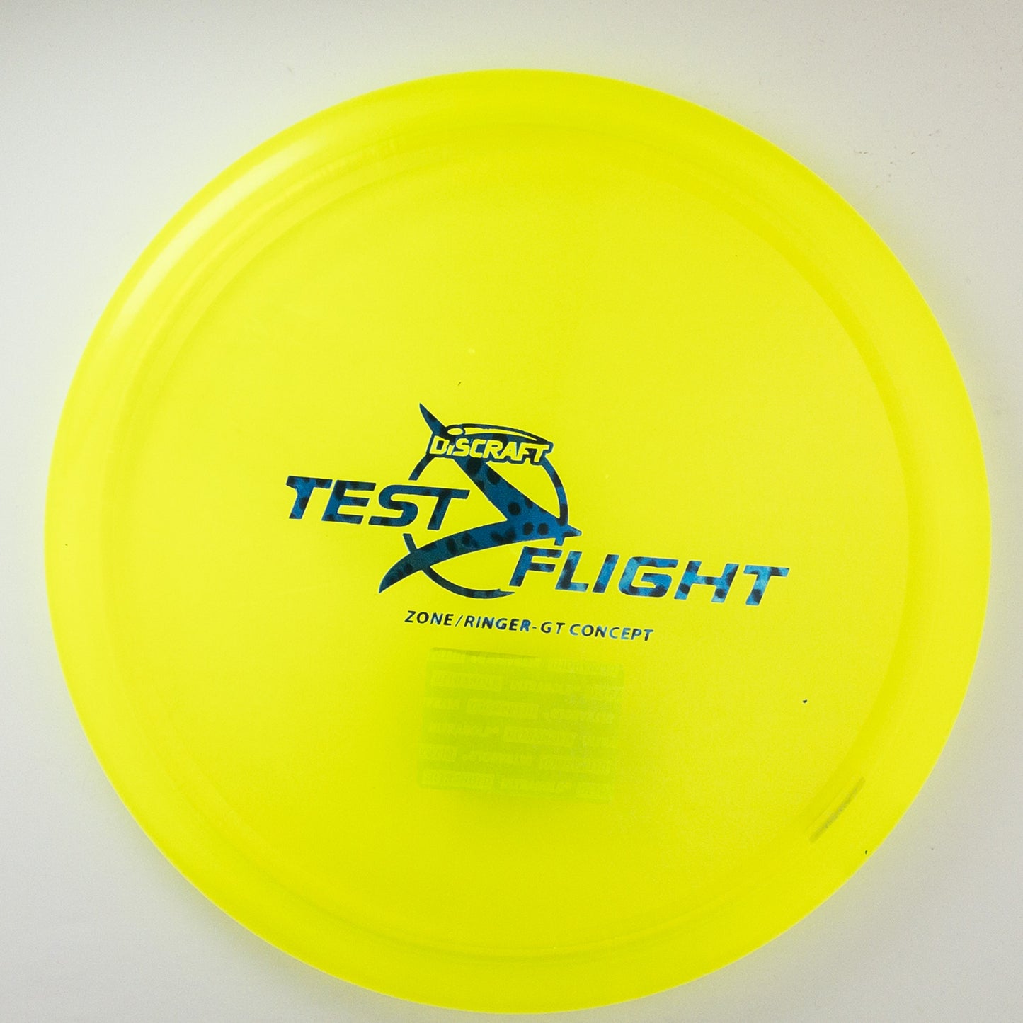 Discraft Test Flight Zone GT Ringer Concept