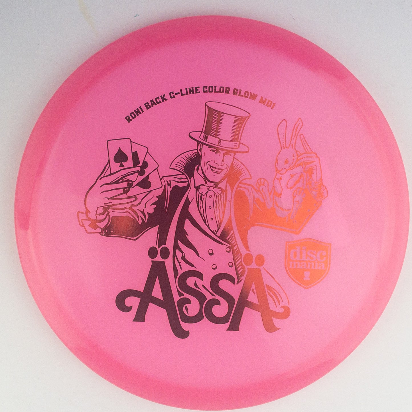 Discmania Color Glow C-Line MD1 - Assa Roni Back Limited Edition