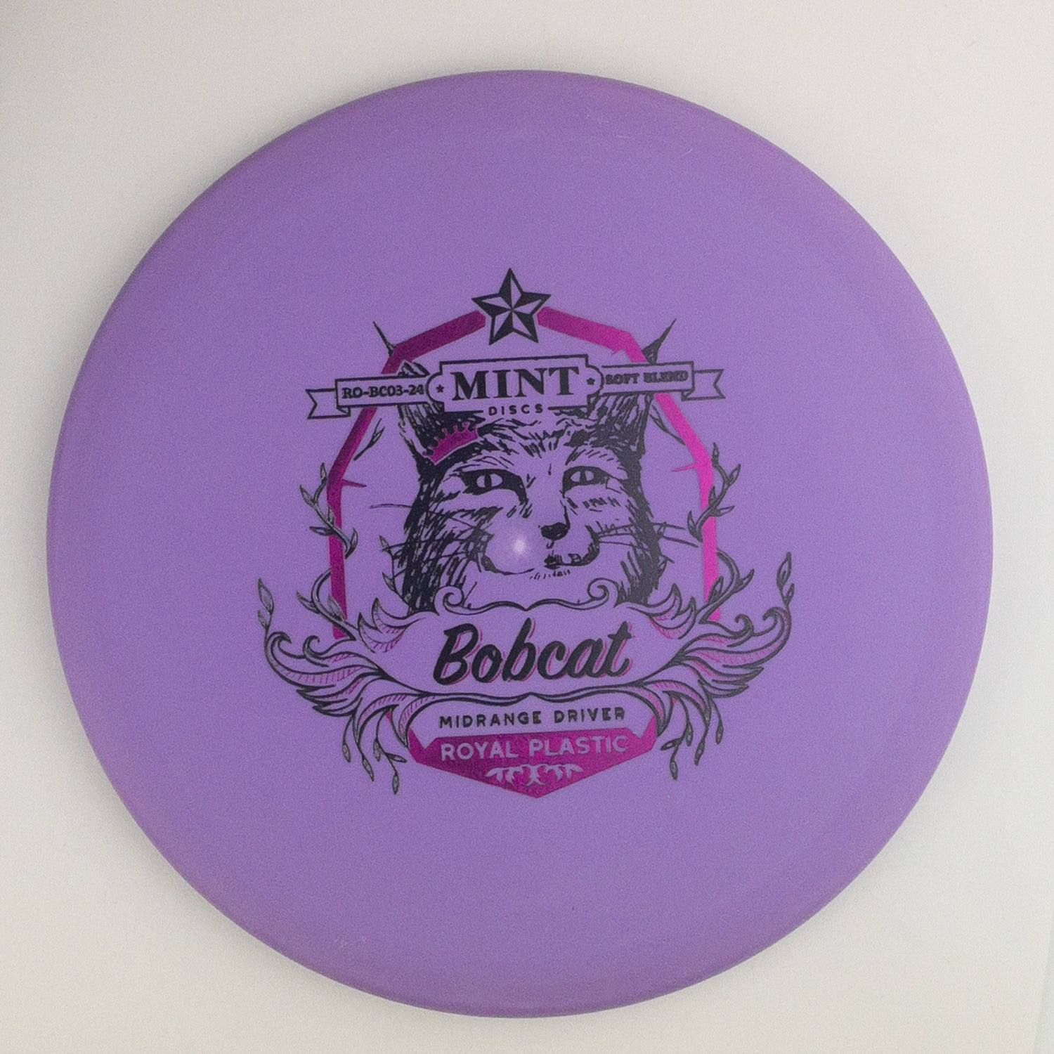 Reaction Disc Mint Discs Soft Royal Bobcat – Chain Reaction Disc Golf Supply