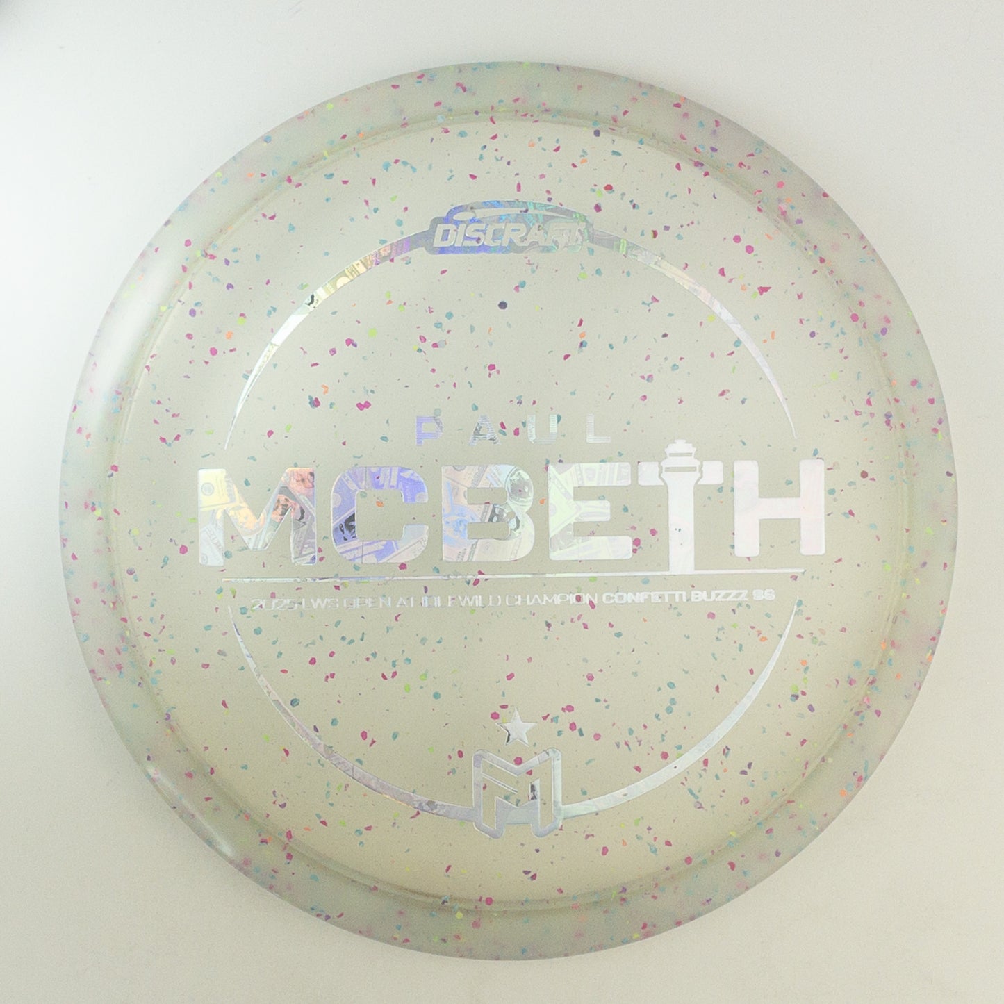 Discraft Z-Line Confetti Buzzz SS - Paul McBeth 2025 Idlewild Champion