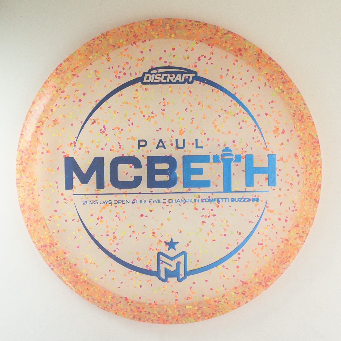 Discraft Z-Line Confetti Buzzz SS - Paul McBeth 2025 Idlewild Champion
