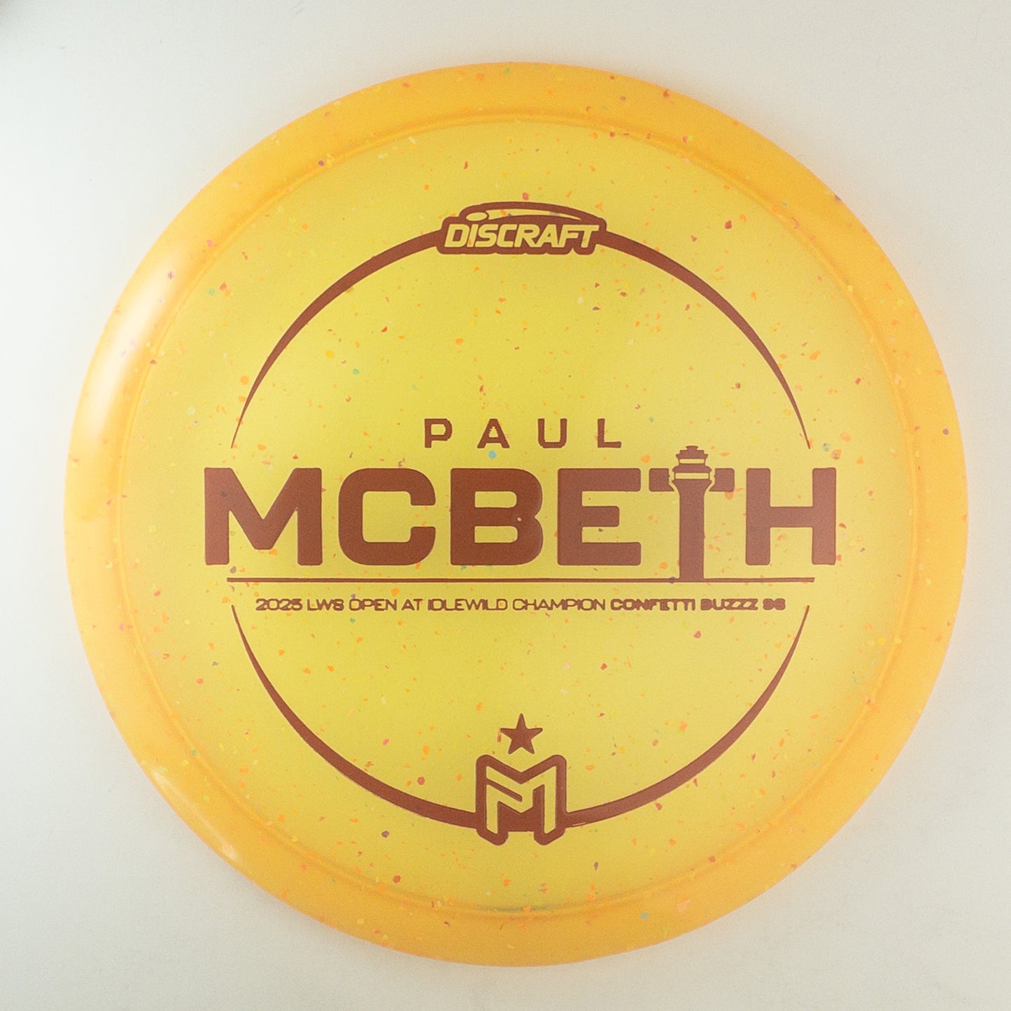 Discraft Z-Line Confetti Buzzz SS - Paul McBeth 2025 Idlewild Champion