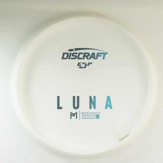 Discraft Paul McBeth ESP Luna - Blank White Bottom Stamped