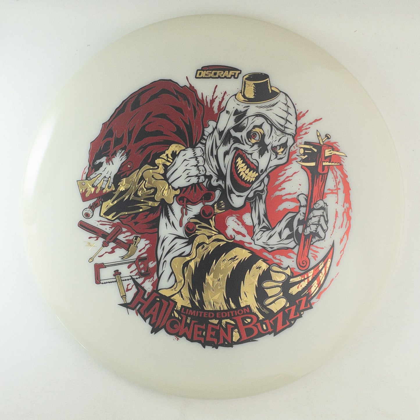 Discraft Buzzz - Tri-Foil Z Glo 2025 Halloween Limited Edition
