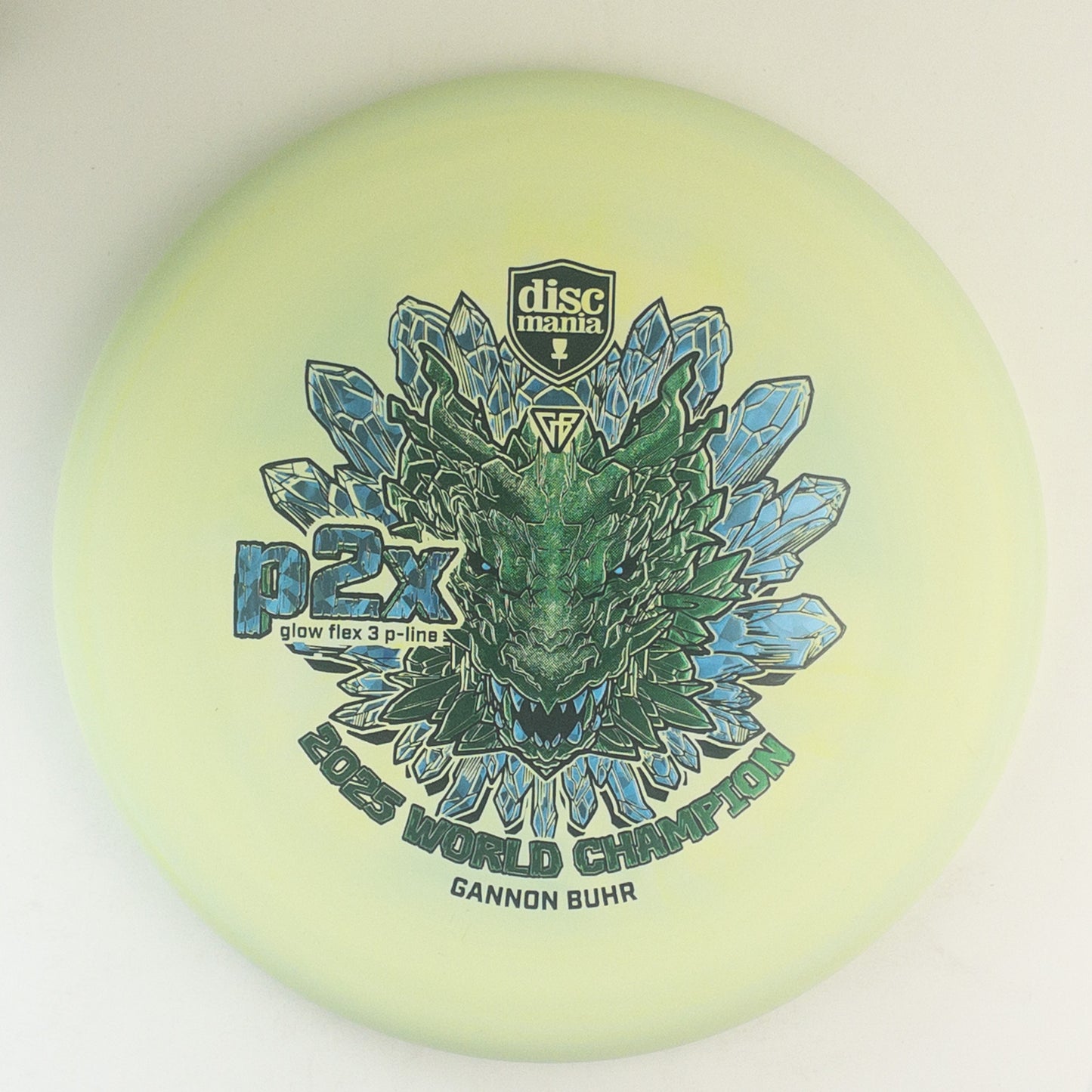 Discmania Glow Flex 3 P-Line P2X - Gannon Buhr 2025 World Champion