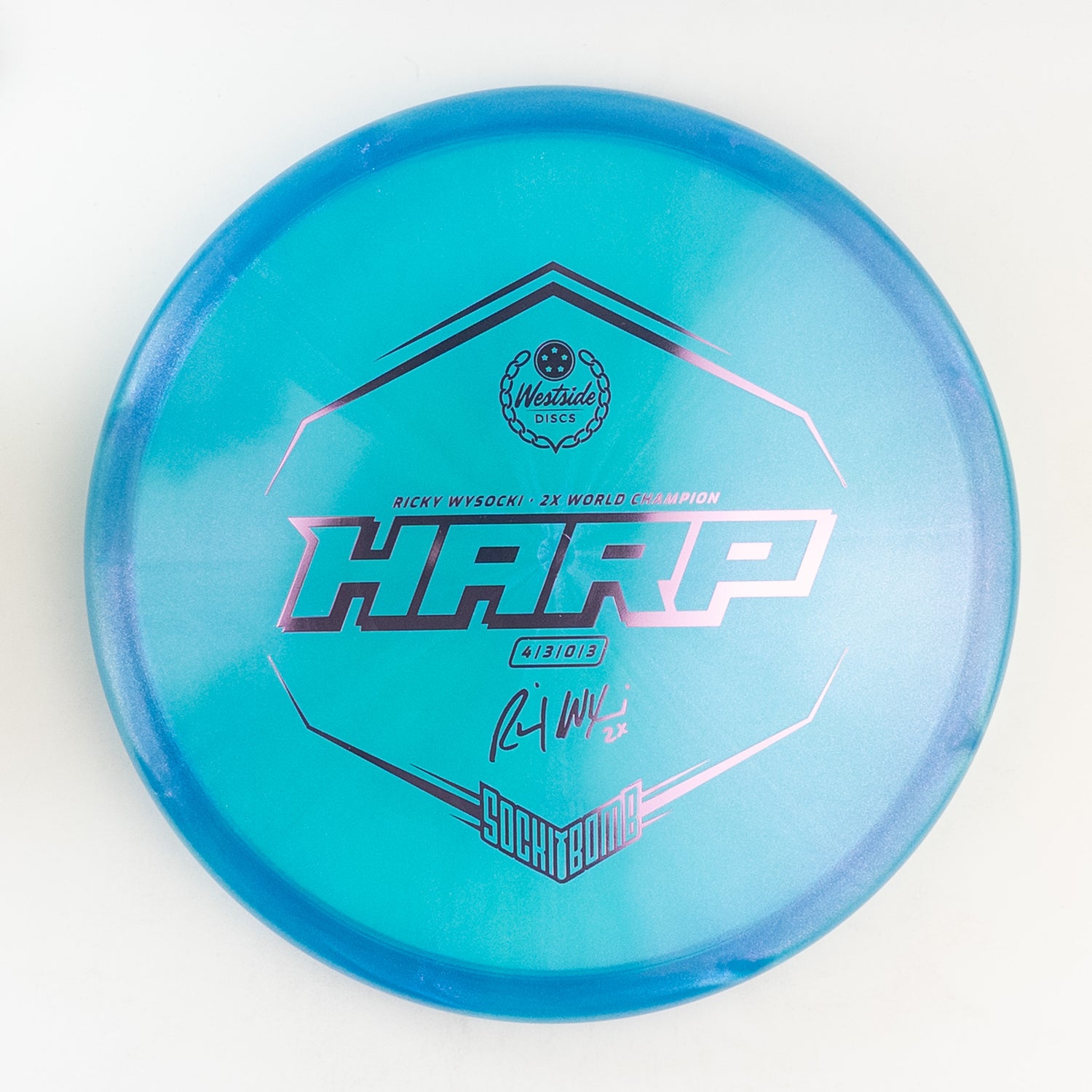 Reaction Disc Westside VIP-Ice Glimmer Harp - Ricky Wysocki Signature – Chain ...
