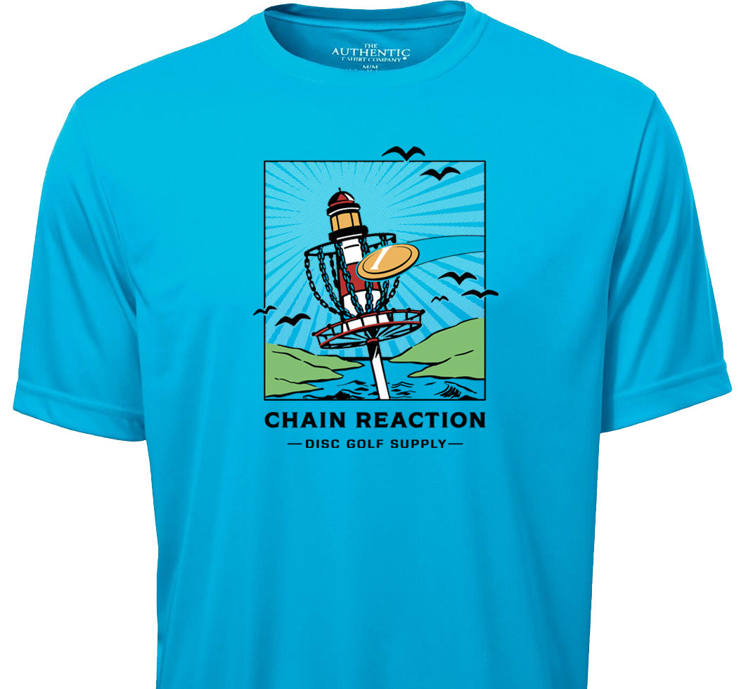 Chain Reaction Disc Golf Supply T-Shirt
