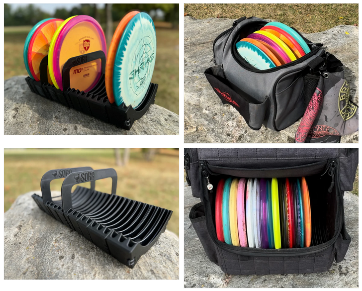 Sora Disc Golf Stand Up Rack
