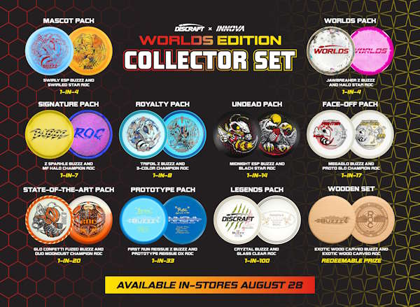 Discraft 2026 Innova x Discraft Worlds Edition Collector Box