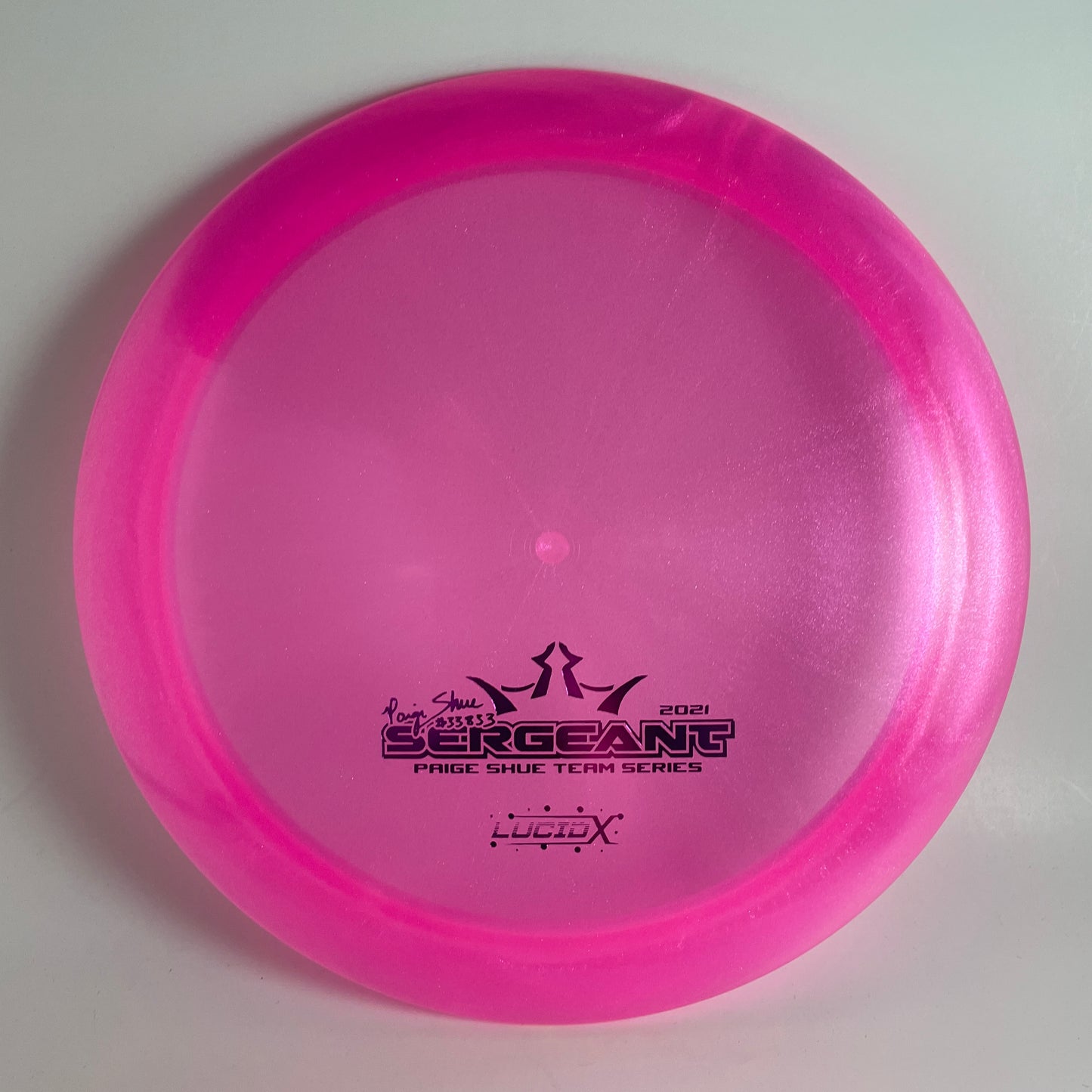 Dynamic Discs Lucid-X Glimmer Sergeant Paige Shue 2021