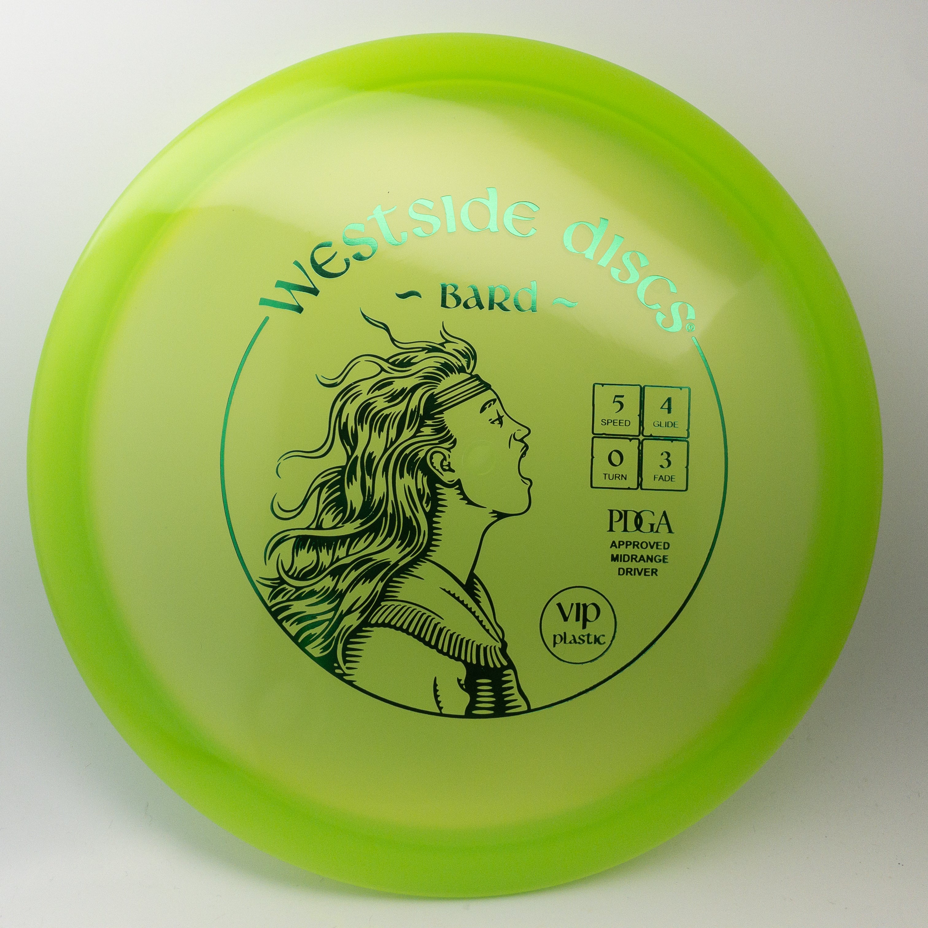 Westside MyDye VIP Bard Midrange Golf Disc