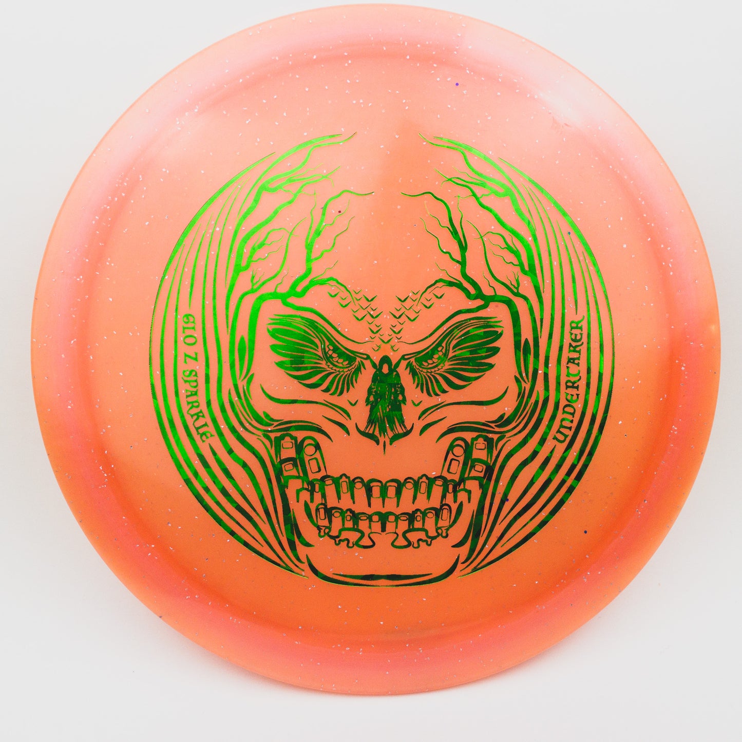 Discraft Glo Z Sparkle Undertaker - OTB Skull Stamp