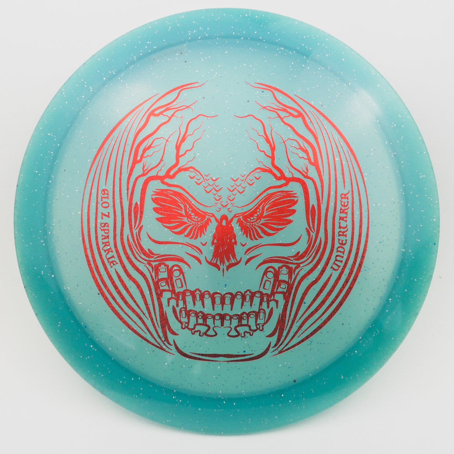 Discraft Glo Z Sparkle Undertaker - OTB Skull Stamp