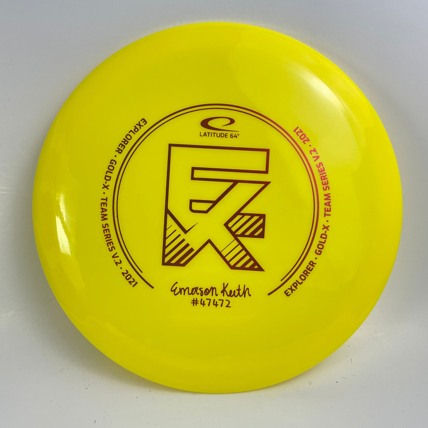 Latitude 64 Keith 2021 Team V2 Gold-X Explorer - Scegli Peso E Colore! Hyzer Farm