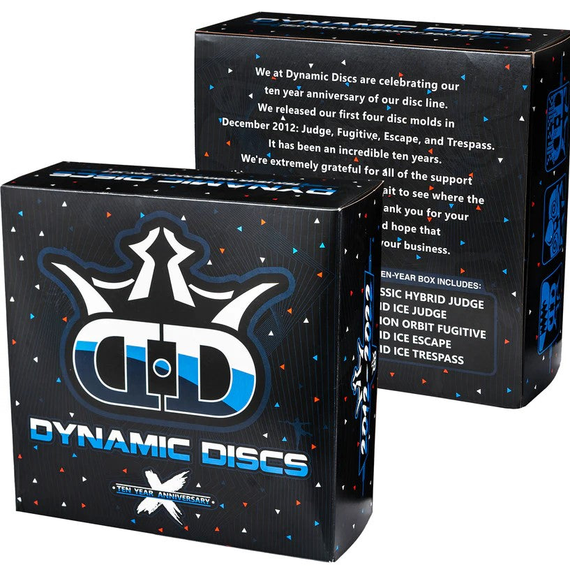 Dynamic Discs 10-Year Anniversary Box