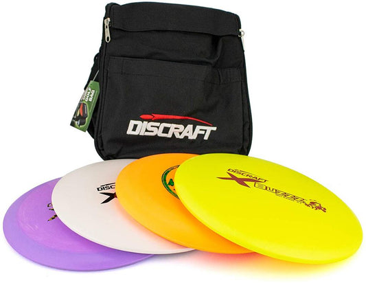 Discraft Deluxe Disc Golf Starter Set with Bag